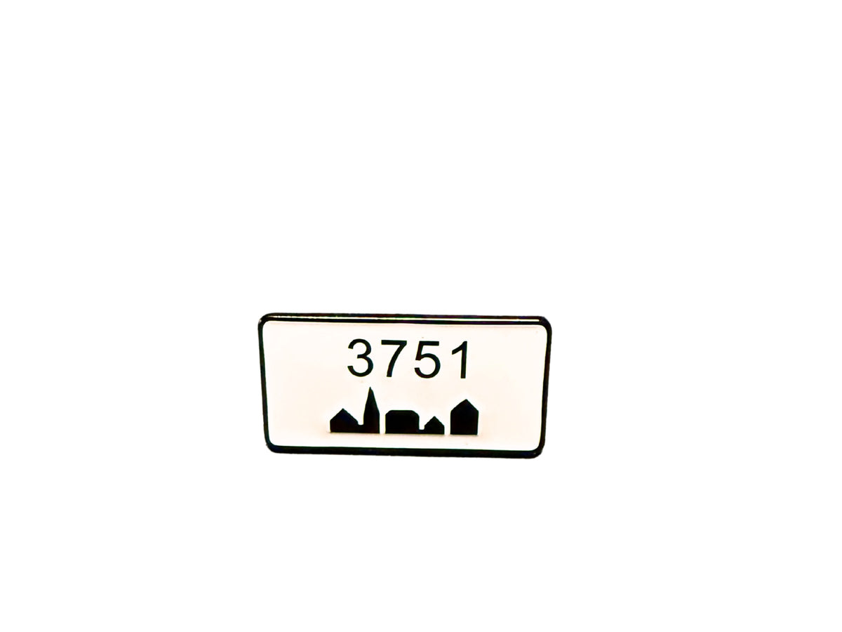 Postnummer 3751 Pin