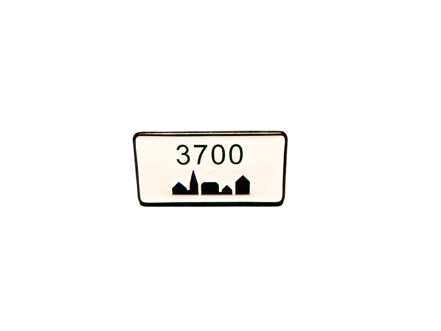 Postnummer 3700 Pin