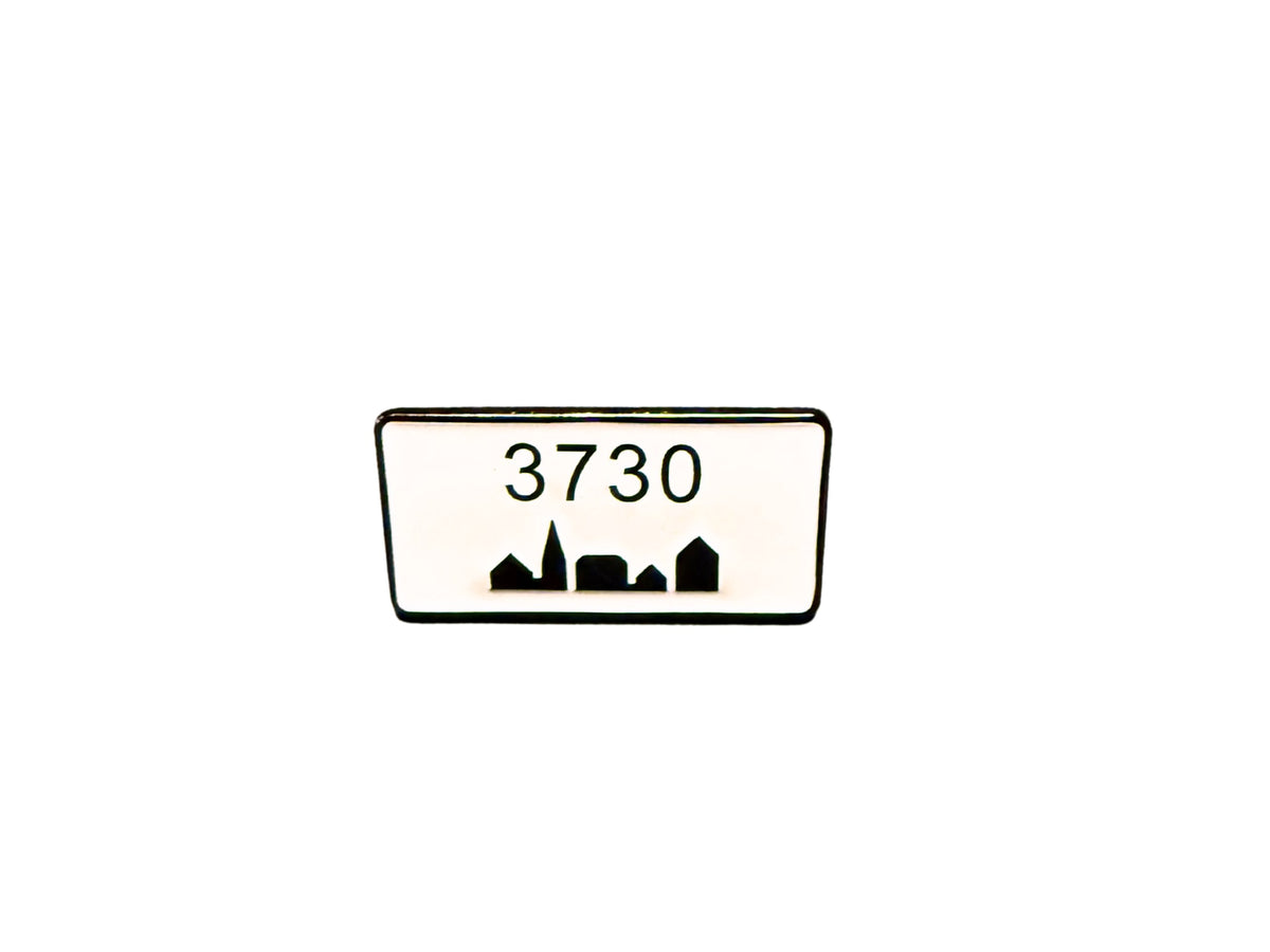 Postnummer 3730 Pin