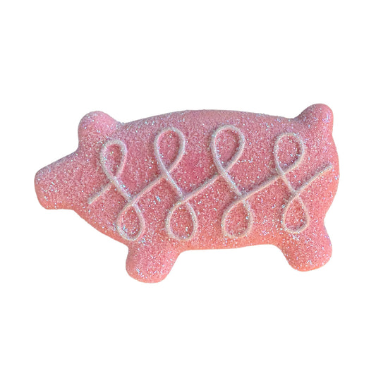 magnet formet som julekage gris