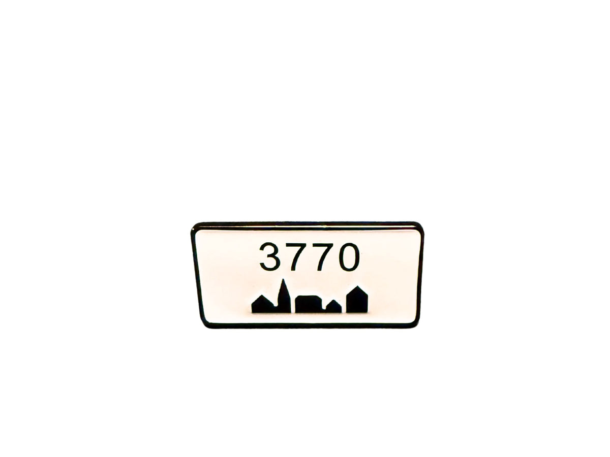 Postnummer 3770 Pin