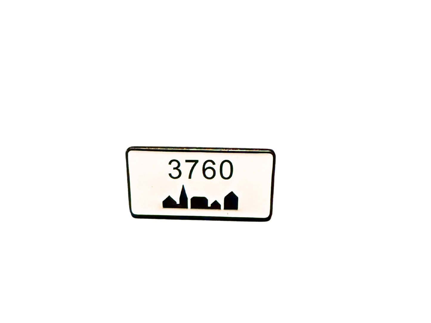 Postnummer 3760 Pin