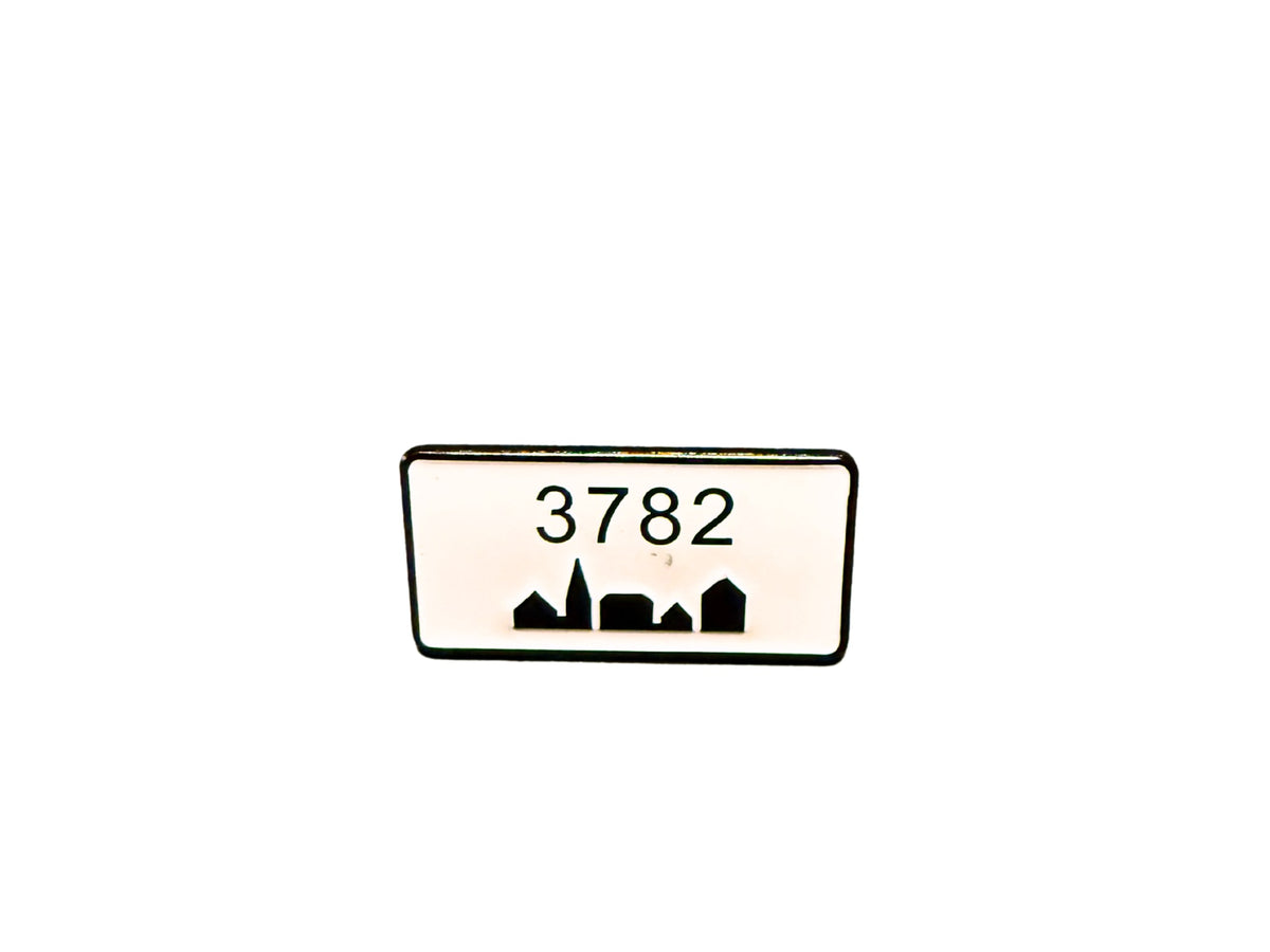 Postnummer 3782 Pin