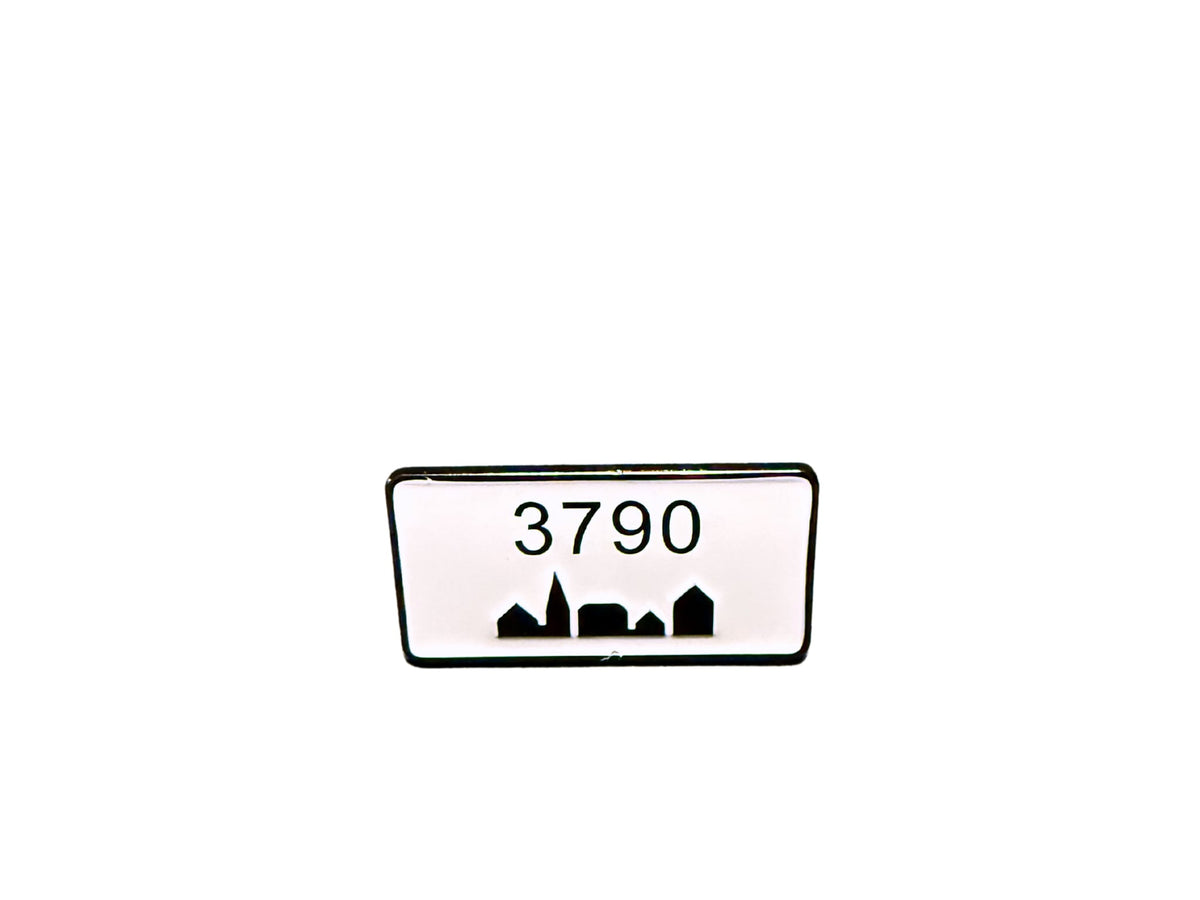 Postnummer 3790 Pin