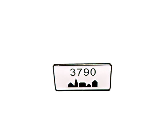 Postnummer 3790 Pin