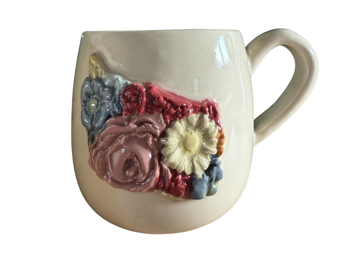 Bornholmerkop blomster - natur højre vendt hank