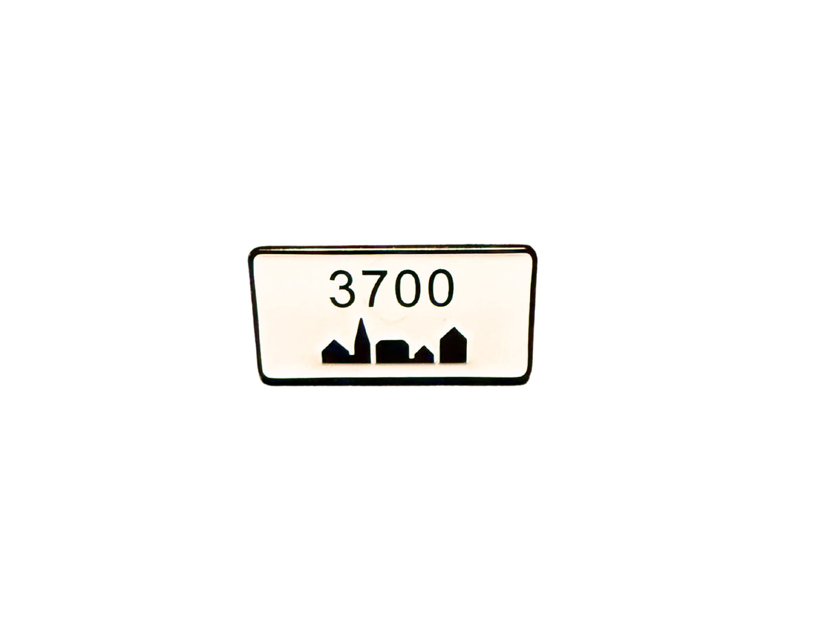 Postnummer 3700 Pin