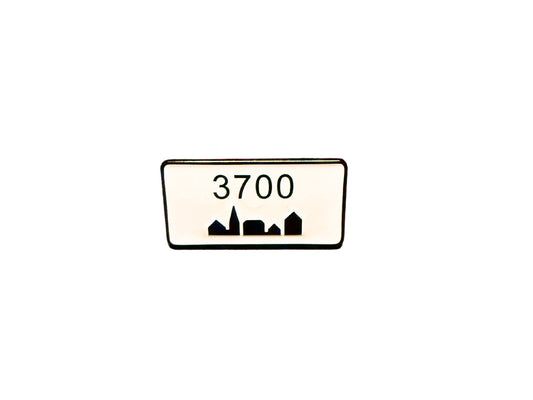 Postnummer 3700 Pin