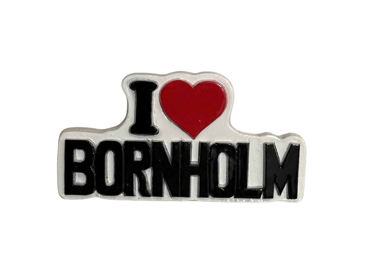 Magnet I love Bornholm