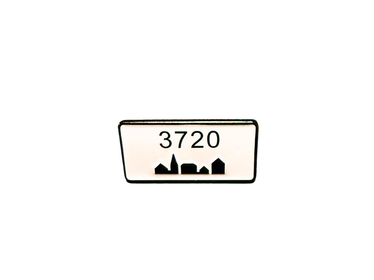 Postnummer 3720 Pin