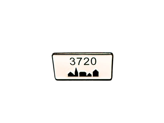 Postnummer 3720 Pin