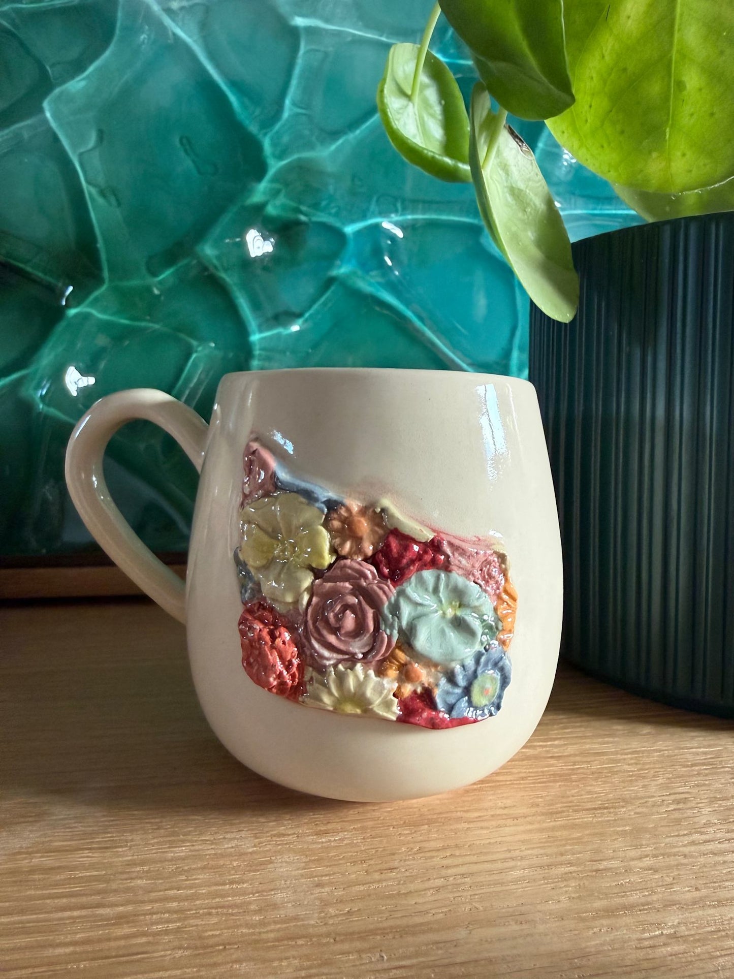 Bornholmerkop blomster - natur, venstrevendt hank