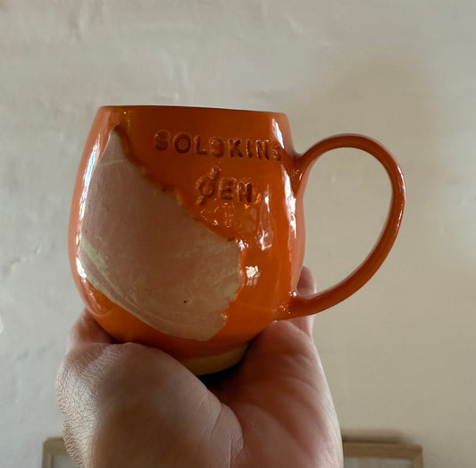 Bornholmerkop - solskinsøen orange